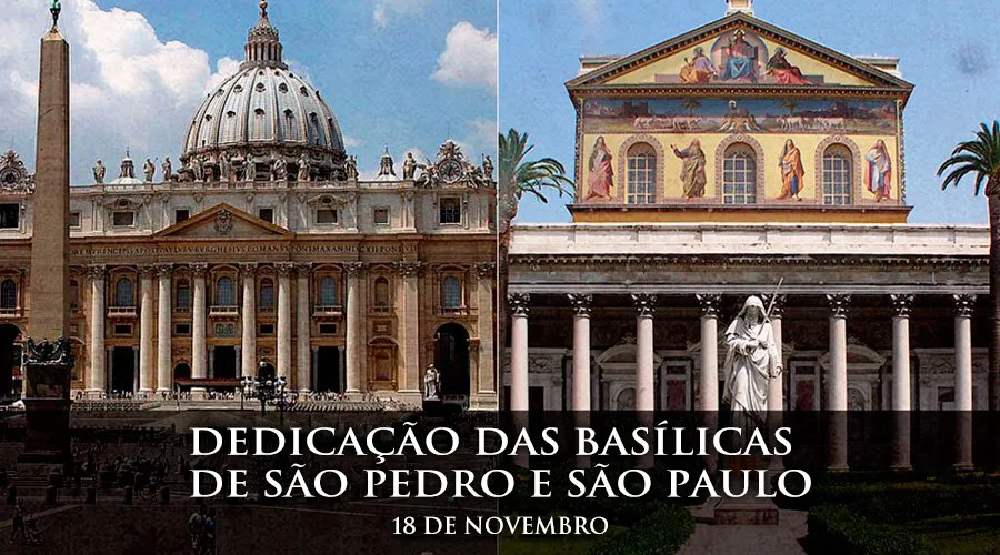 Resultado de imagem para dedicaçao a basilica de pedro e paulo