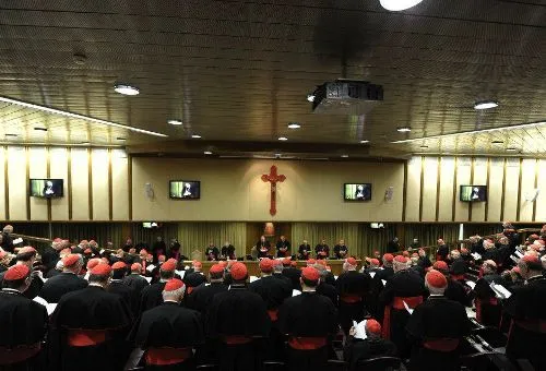 Congregação Geral de Cardeais. Foto: L'Osservatore Romano