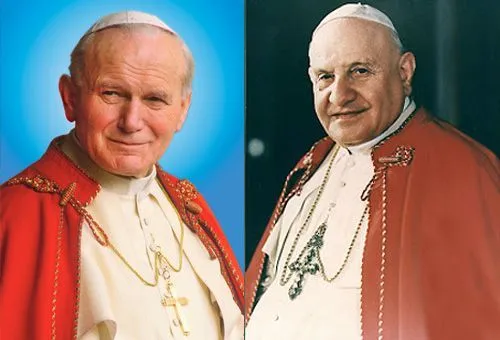 João Paulo II e João XXIII