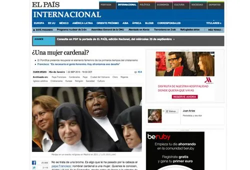 Site de El País