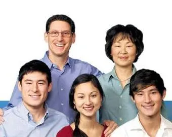 Richard Cohen e sua família (foto El Tiempo)