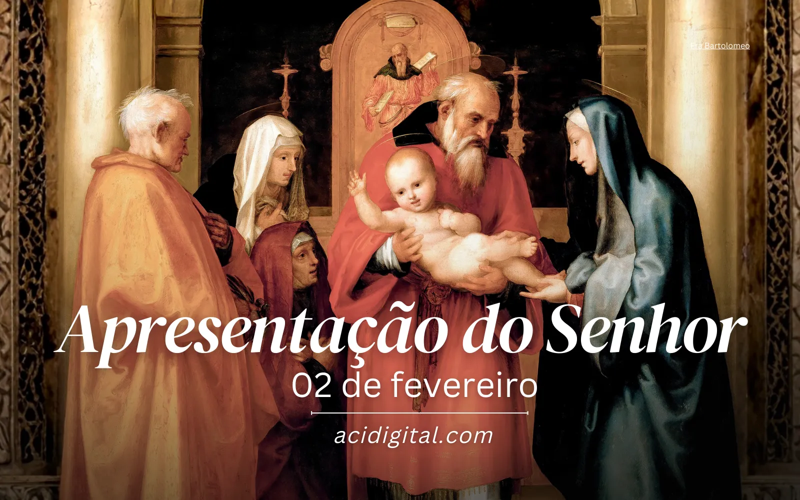Hoje é celebrada a Apresentação do Senhor e o Dia Mundial da Vida Consagrada