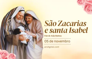 São Zacarias e santa Isabel