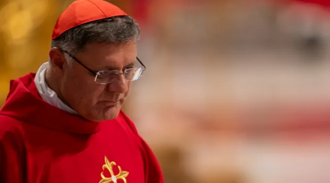 Cardeal Paulo Cezar Costa no quinto dia de Novendiales