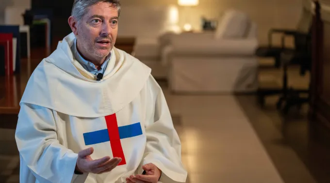 O padre Antonio Aurelio, vigário geral da Ordem Trinitária ?? 