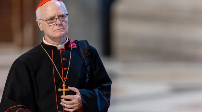 Cardeal Odilo Scherer no nono dia de Novendiales