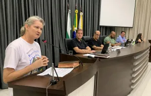 Maria Mercedes Gerolomo falou sobre a ADPF 442 na Câmara Municipal de Apucarana.