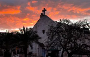 Igreja Sagrada Família, em Gaza