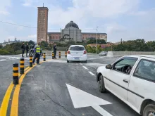 O ‘Viaduto Papa Francisco’ é o novo viaduto que liga a rodovia BR-116 ao Santuário Nacional Nossa Senhora Aparecida, em Aparecida (SP)