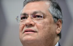 Flávio Dino na sabatina para o cargo de ministro do STF realizada ontem (13), na Comissão de Constituição, Justiça e Cidadania (CCJ) do Senado