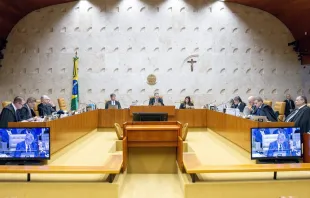 Sessão plenária do STF de ontem (13), que que julgou o Recurso Extraordinário (RE) 1211446