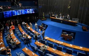 Votação da PEC 45/2023 no Plenário do Senado, ontem (16)