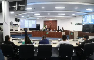 Sessão plenária da Câmara Municipal de Fortaleza realizada ontem (17)