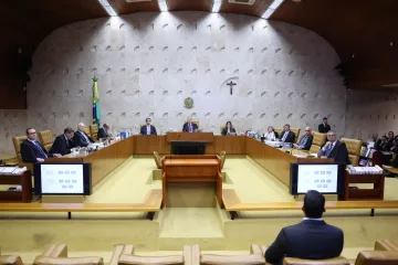 Sessão plenária do STF