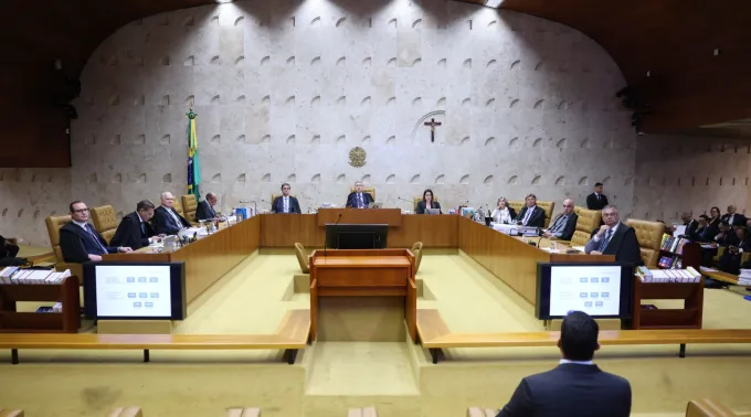 Sessão plenária do STF