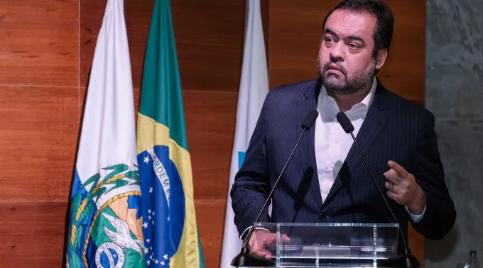 Foto ilustrativa do governador do Rio de Janeiro, Cláudio Castro. ?? 