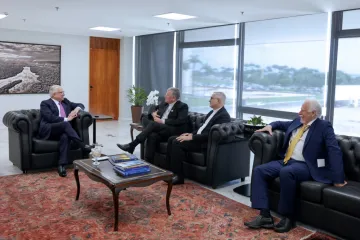 cardeal Jaime Spengler, dom João Justino de Medeiros e ministro Edson Fachin