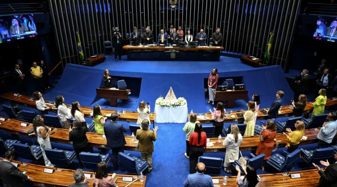 homenagem à Nossa Senhora de Nazaré