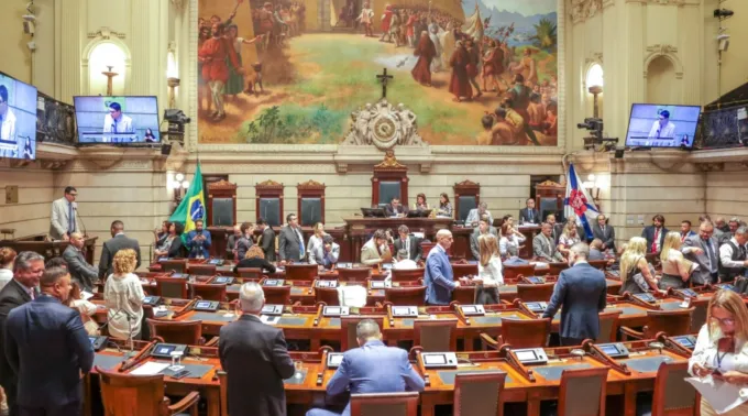 Plenária da Câmara Municipal do Rio de Janeiro