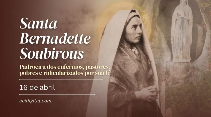 Santa Bernadette Soubirous. ?? 