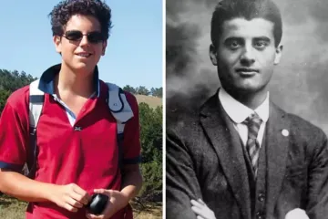 Da esquerda para a direita: Carlo Acutis e Pier Giorgio Frassati viveram em épocas diferentes, mas tinham a mesma paixão de viver sua fé ao máximo