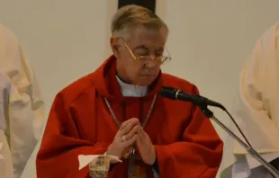 Dom Héctor Aguer, arcebispo emérito de La Plata.