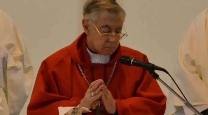 Dom Héctor Aguer, arcebispo emérito de La Plata. ?? 
