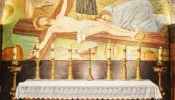 Altar da capela latina da basílica do Santo Sepulcro vai à Itália para restauração