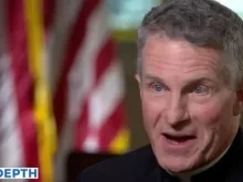 O arcebispo Timothy P. Broglio arcebispo das Forças Armadas dos EUA