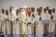 Ordenação de diáconos para a arquidiocese de Manágua, em 12 de março de 2024.