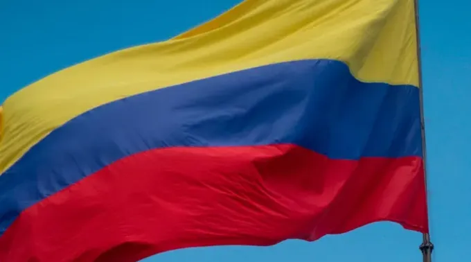 Bandeira colombiana. ?? 