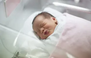 Imagem ilustrativa de recém-nascido.