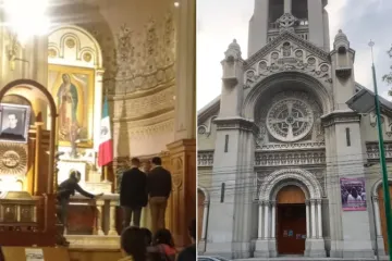 Bênção a uma união homossexual / Paróquia da Sagrada Família.