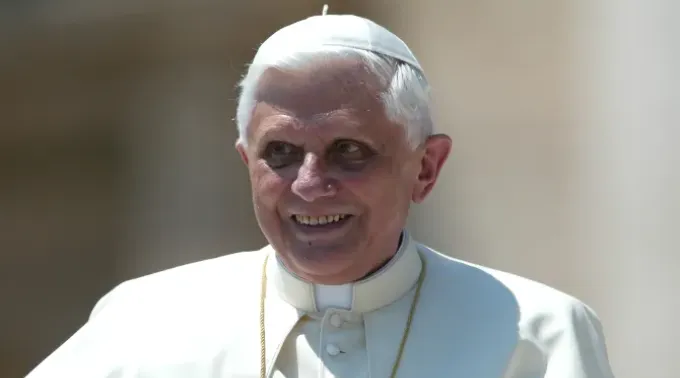 Papa Bento XVI durante audiências no Vaticano. ?? 