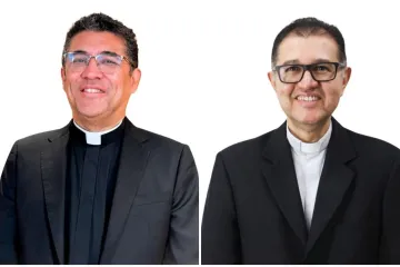 Padre Antônio Carlos e o padre Jânison de Sá