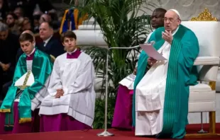 Papa Francisco na missa do Domingo da Palavra de Deus