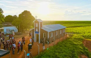 Capela construída em Monte Mor (SP) em 2024.
