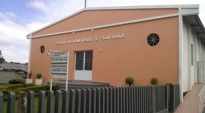 Capela Senhor Bom Jesus e São Braz, no bairro Cachoeira em Curitiba. ?? 