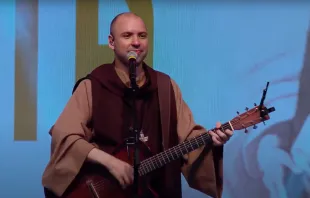 Show de Páscoa do Frei Gilson na Canção Nova em 20 de abril de 2025.