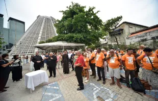 Inauguração da obra de ampliação dos banheiros e chuveiros no Centro Social São Sebastião.