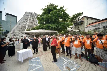 Inauguração da obra de ampliação dos banheiros e chuveiros no Centro Social São Sebastião.