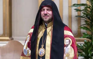 Cardeal Mykola Bychok, bispo da eparquia dos santos Pedro e Paulo de Melbourne para os católicos ucranianos na Austrália, Nova Zelândia e Oceania.