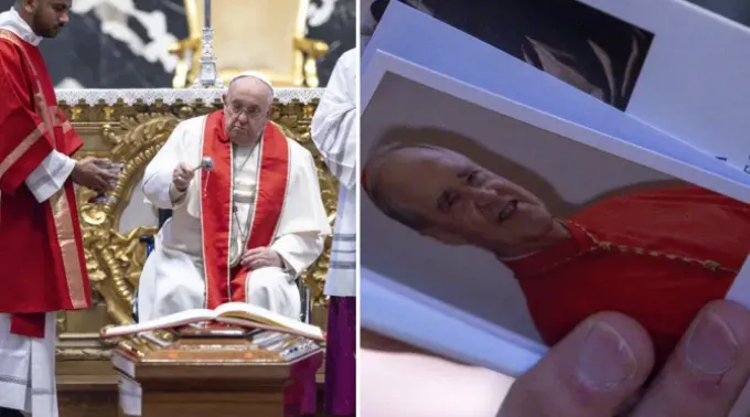 Missa de exéquias do cardeal alemão Paul Josef Cordes, com o papa Francisco no Vaticano. ?? 
