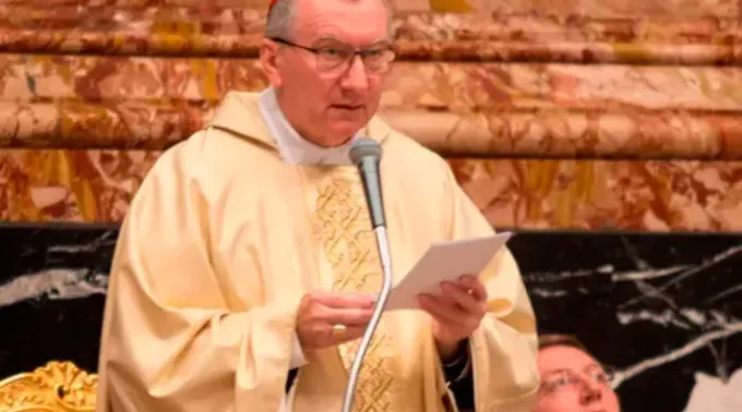Cardeal Pietro Parolin, Secretário de Estado da Santa Sé. ?? 