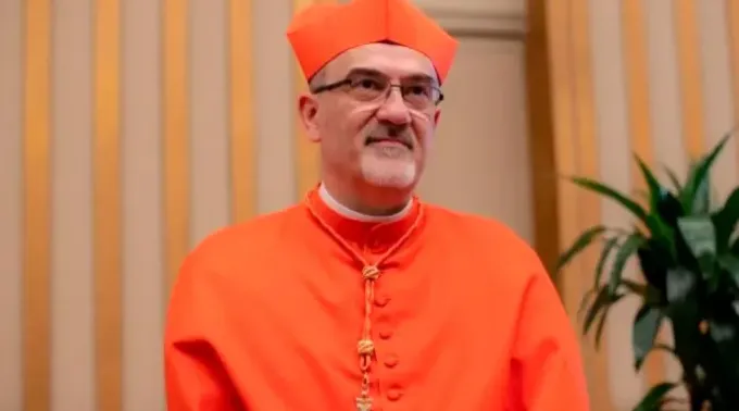 Patriarca Latino de Jerusalém, cardeal Pierbattista Pizzaballa. ?? 