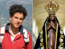 São Carlo Acutis e Nossa Senhora Aparecida
