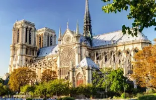 Catedral de Notre Dame em Paris, França.