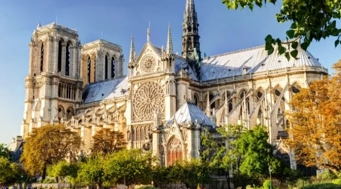 Catedral de Notre Dame em Paris, França. ?? 