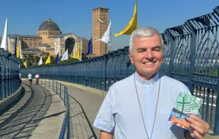Dom Maurício Jardim está no Santuário Nacional de Aparecida (SP)