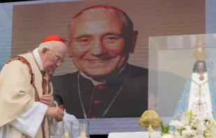 Cerimônia de beatificação do cardeal Eduardo Pironio.